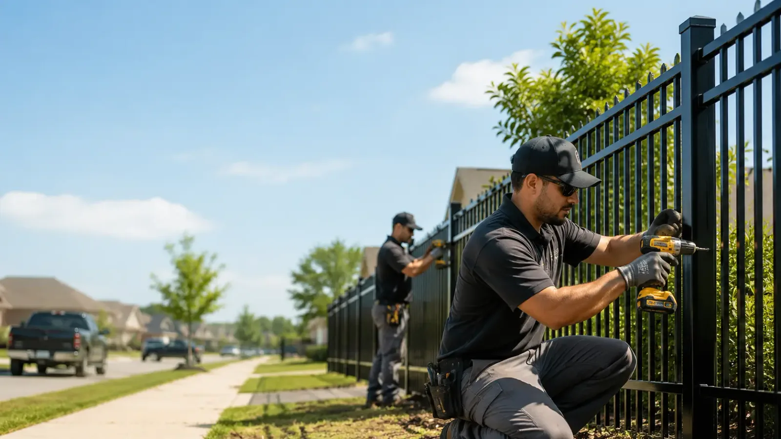 Metal Fence Installation in Gresham, NE